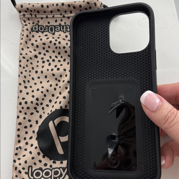 Loopy Case for iPhone 12 Pro Max- Mocha Dots - Picture 9 of 13